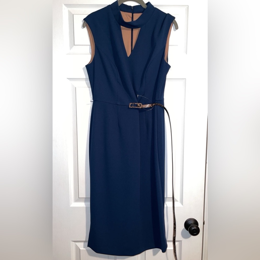 Green belted dress size 6